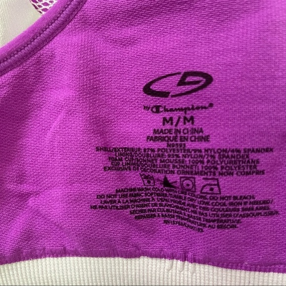 Champion Size Medium Purple Bra - Picture 12 of 15